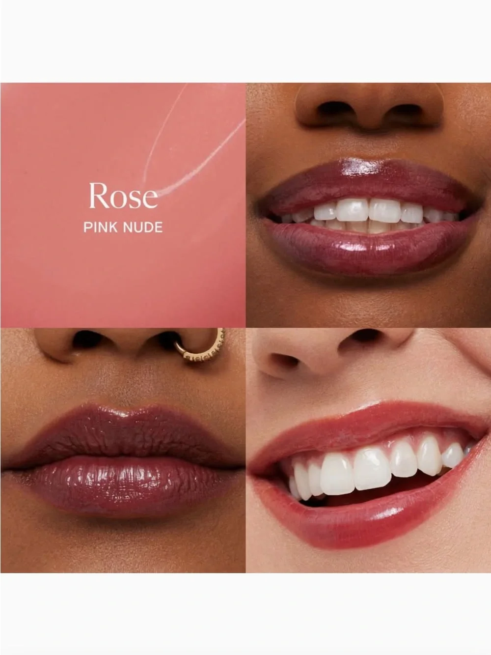 Kulfi Lassi Lips Staining Lipgloss Lip Oil in Rose BNIB